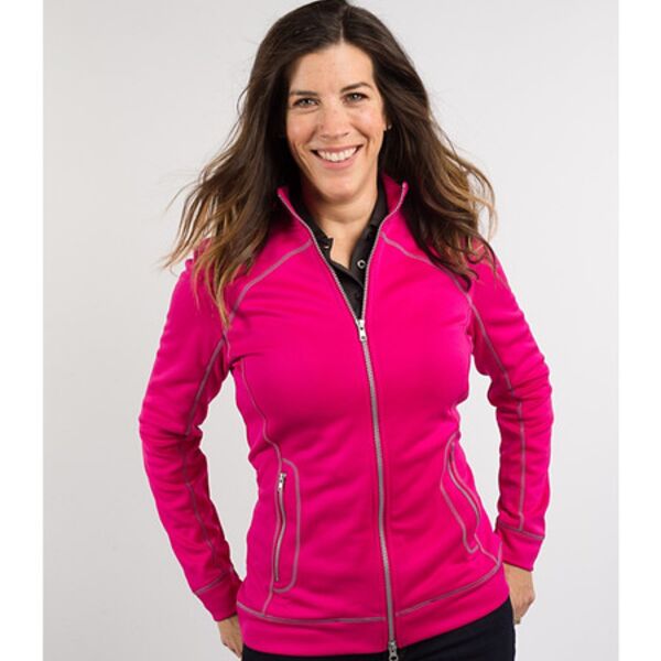 Clique Helsa Performance Womens Full Zip Knit Jacket Thumbnail
