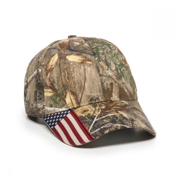 Structured W/Camo Flag Visor Insert Thumbnail